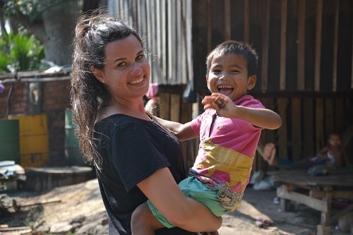 mission humanitaire au Cambodge